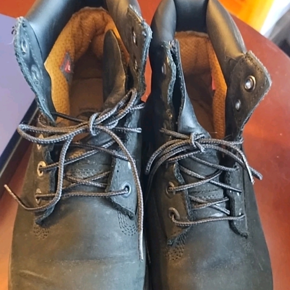 Timberlake Black Boots Waterproof Unisex